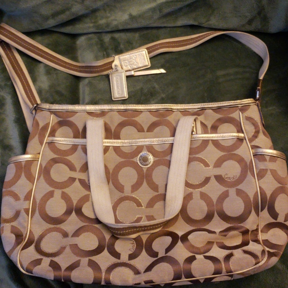 Coach diaper bag